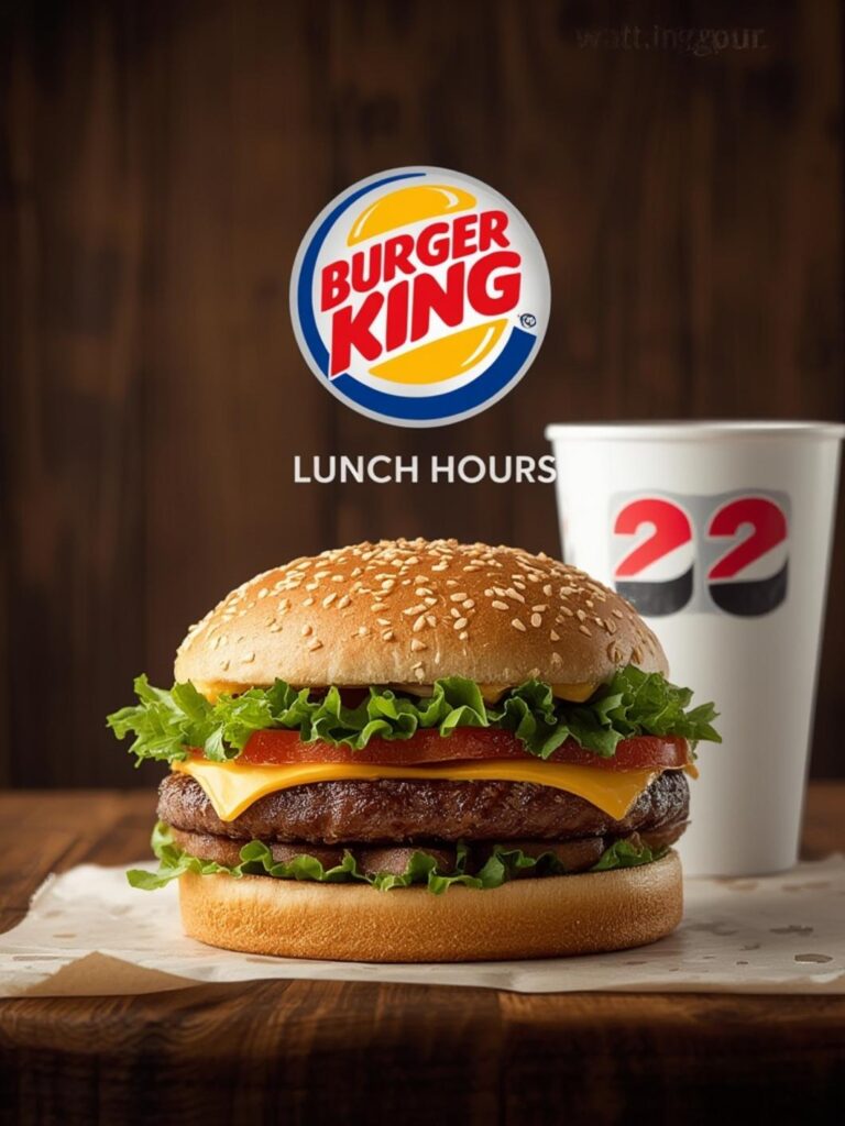 Quick way to grow your lunch game in 3 easy stepsBurger King Lunch Hours